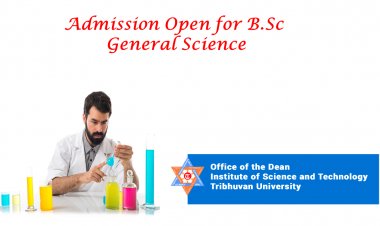Admission Open for B.Sc. General Science