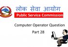 Computer Operator Questions-Part 28